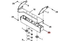  KLW-M372U-00 COVER,FES FRAME Y